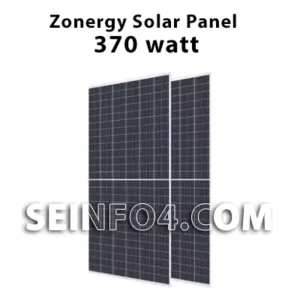 Zonergy Solar Panel 370 Watt Price In Pakistan