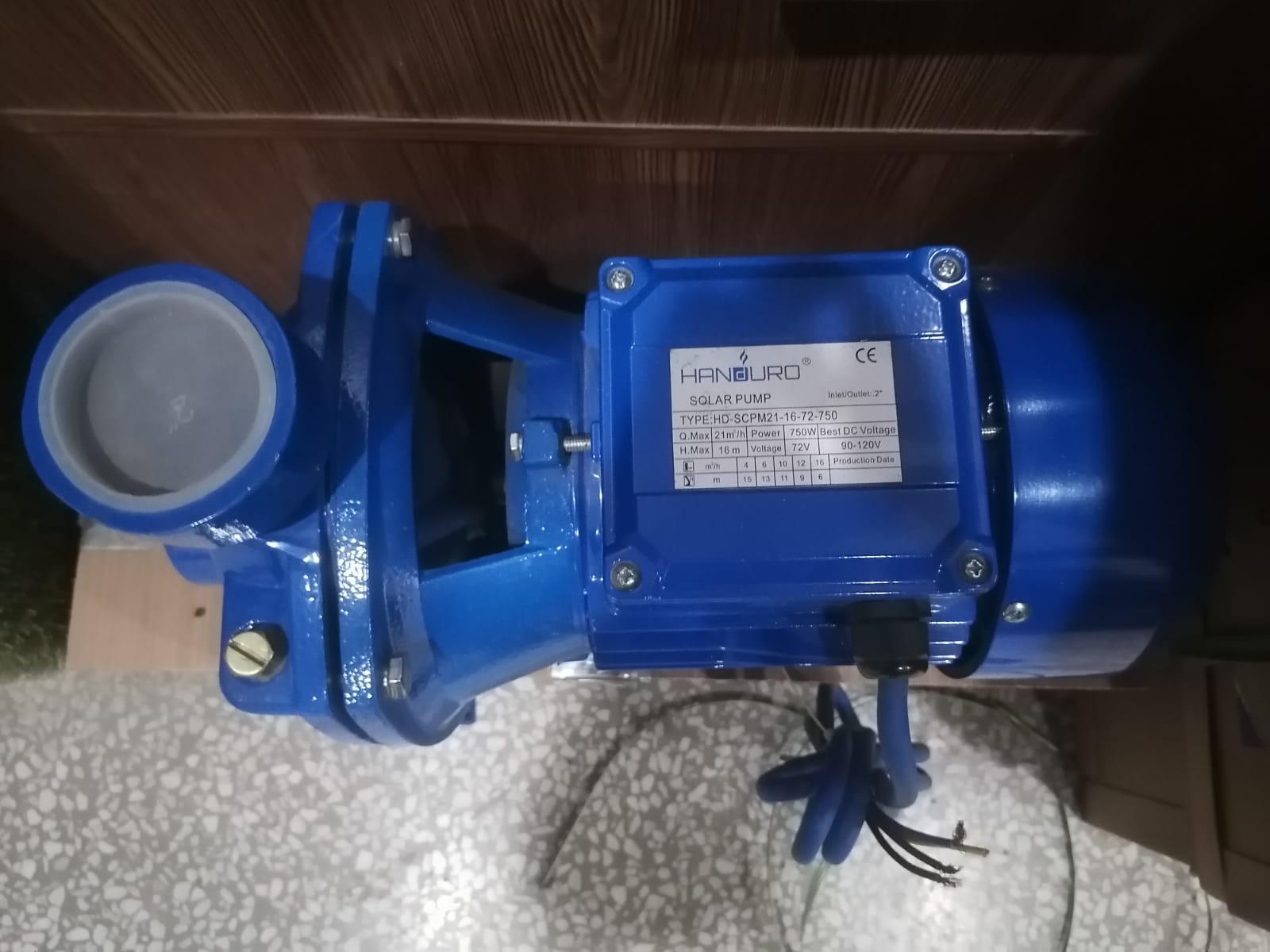 HD-SCPM21-16-72-750 HANDURO Solar Pump